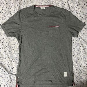 Thom Browne New York Chest Pocket Woman’s Short Sleeve Shirt